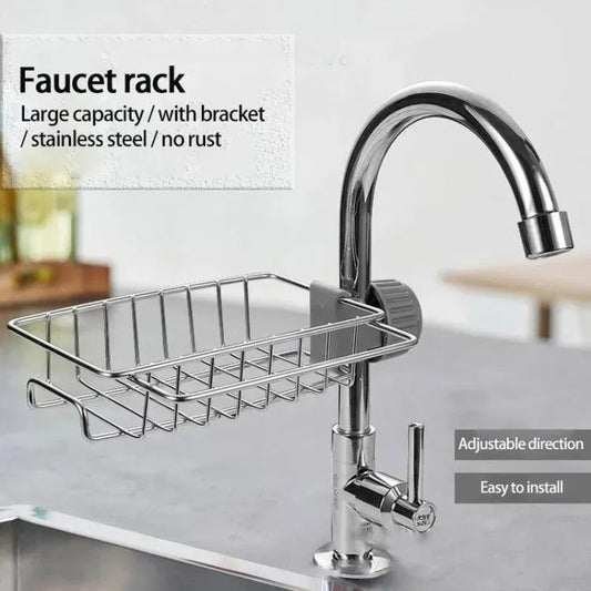 Sink Sponge Holder - Faucet Rack