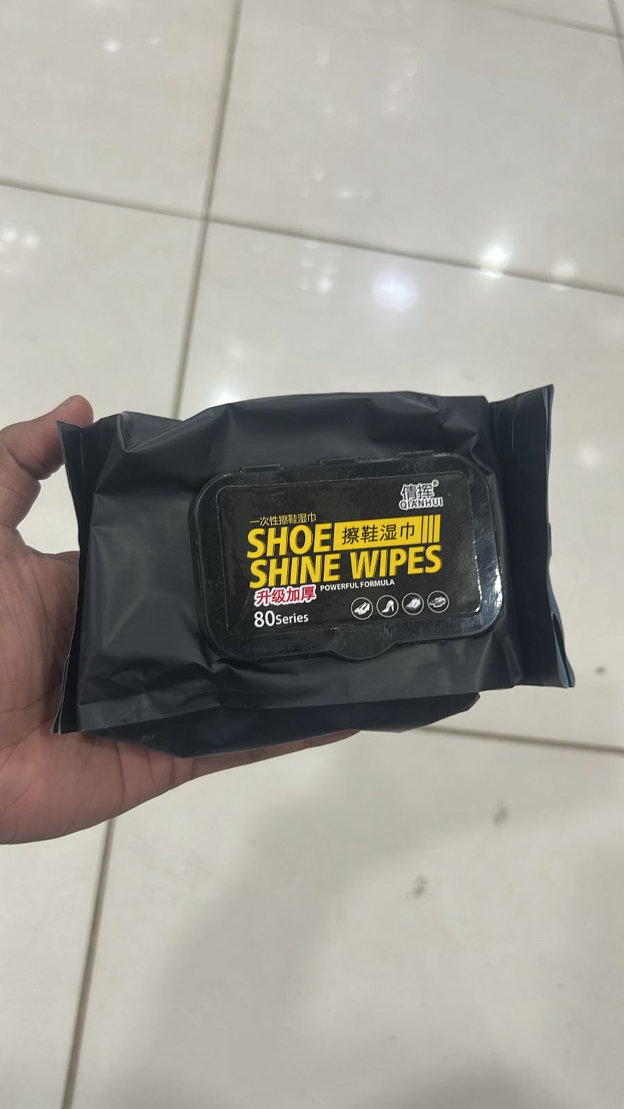 Shoe Wipes | 80 Pcs Instant Cleaner | Quick Dirt & Stain Removal | Shoe Cleaning Kit