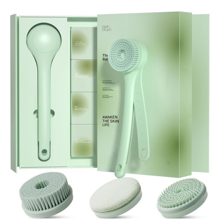 Electric Body Brush for Back and Shower Scrubber